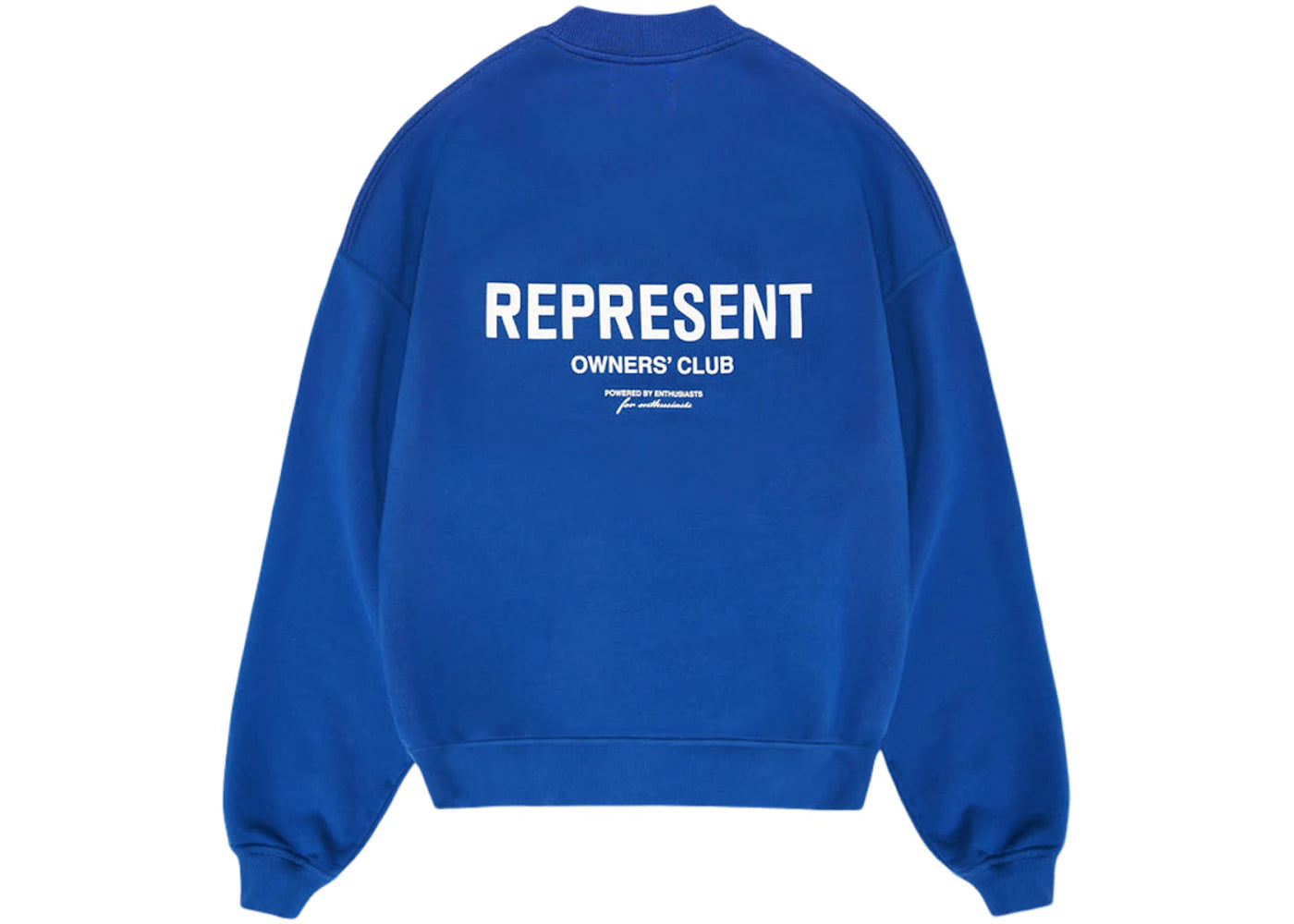 Represent Owner's Club Sweater Cobalt Blue/White