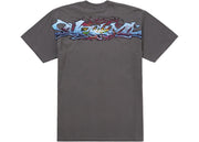 Supreme Tag Tee Charcoal