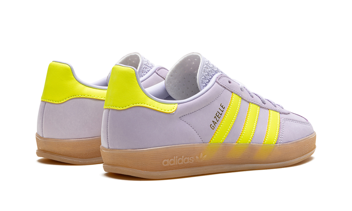adidas Gazelle Indoor Silver Dawn Solar Yellow (Women's)