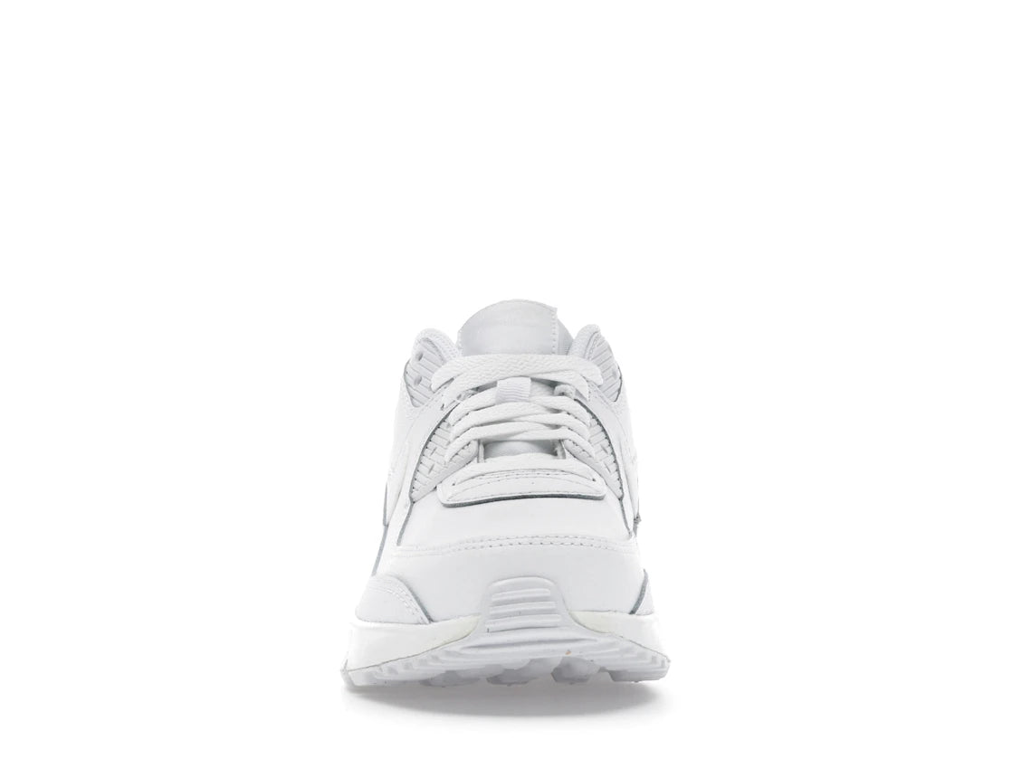 Nike Air Max 90 White Metallic Silver (GS)