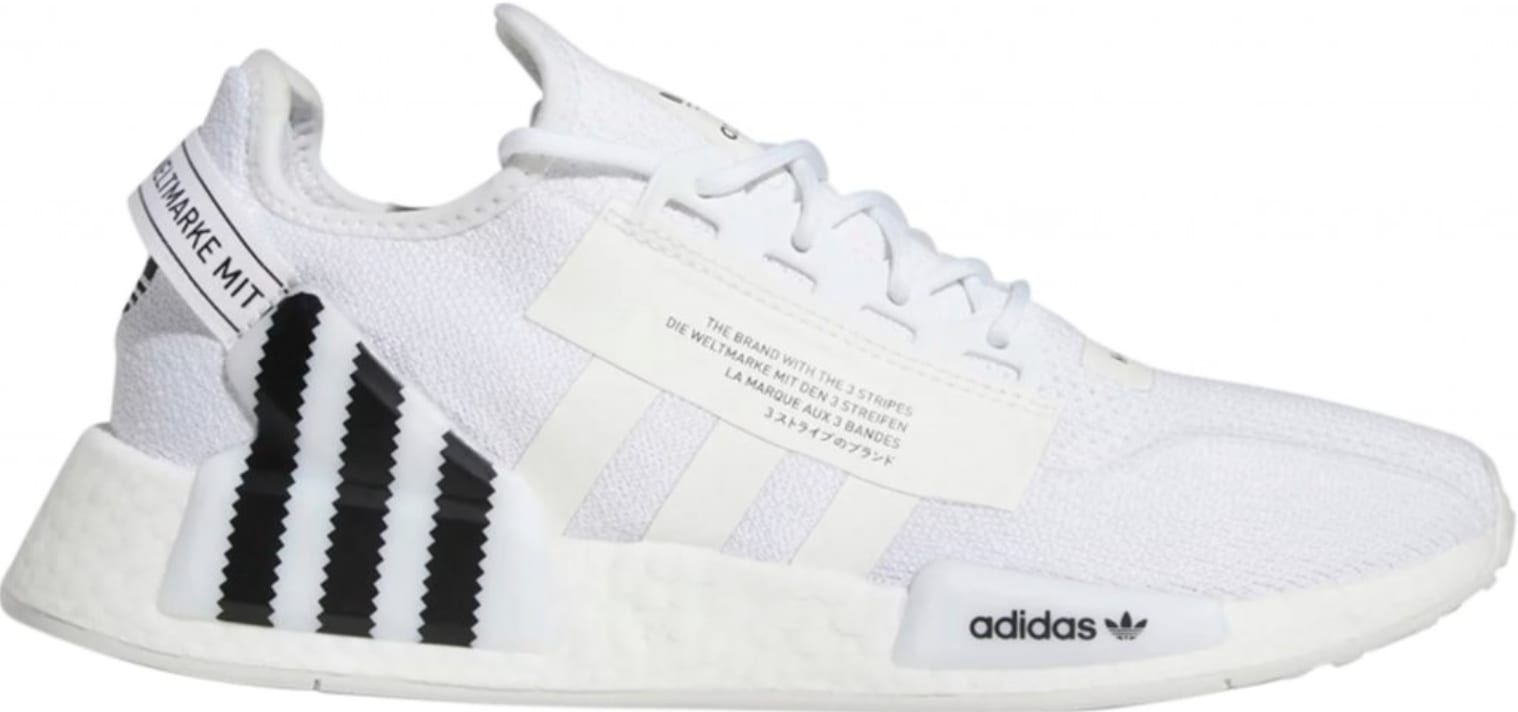 adidas NMD R1 V2 White Black