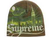 Supreme Cityscape Beanie Green