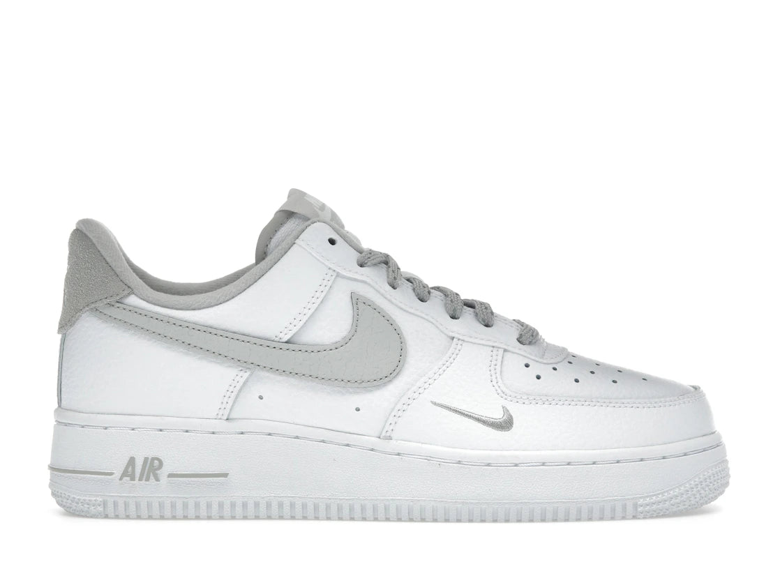 Nike Air Force 1 Low '07 White Light Iron Ore Reflective Swoosh