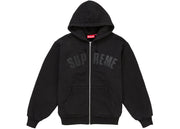 Supreme Arc Thermal Lined Zip Up Hooded Sweatshirt (FW26) Black