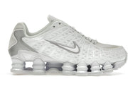 Nike Shox TL White Metallic Silver Max Orange (Women's)