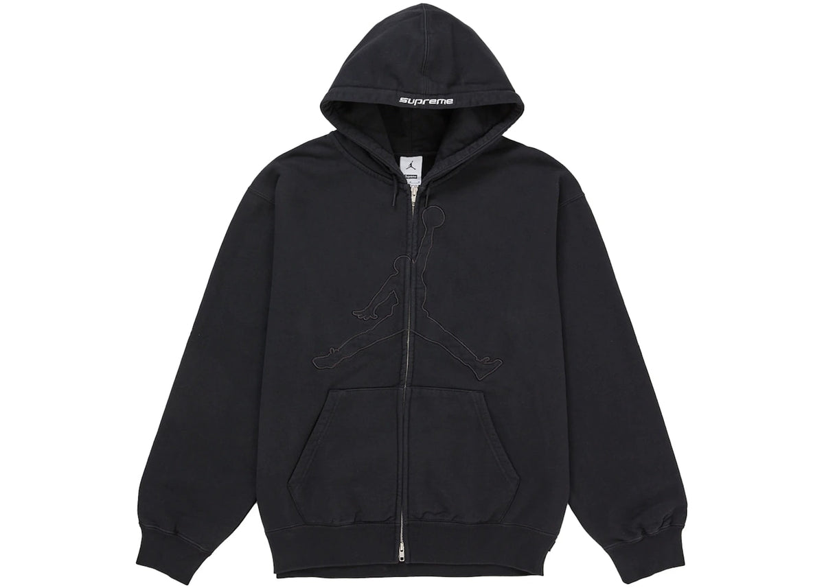 Supreme Jordan Hooded Sweatshirt (SS26) Black