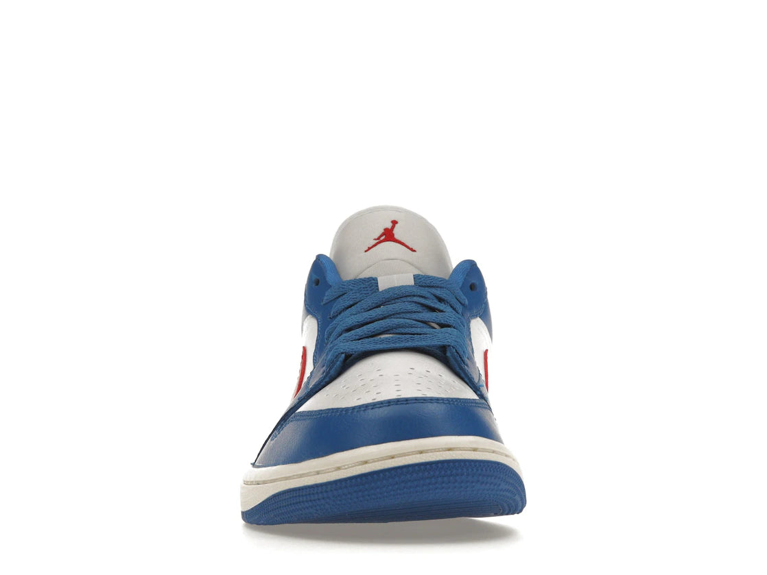 Jordan 1 Low Sport Blue Gym Red (Women's)