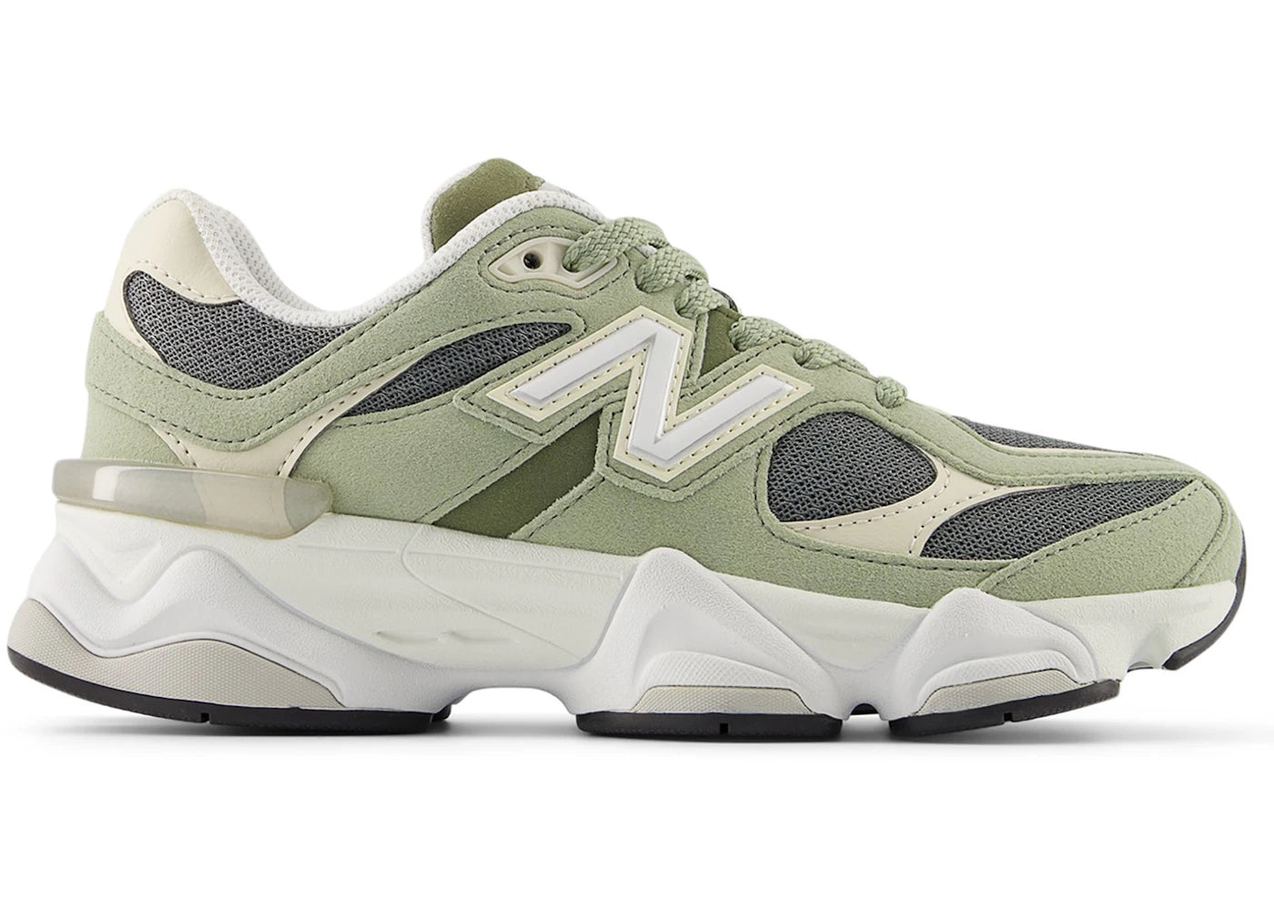New Balance 9060 Lace Garter Snake White (GS)