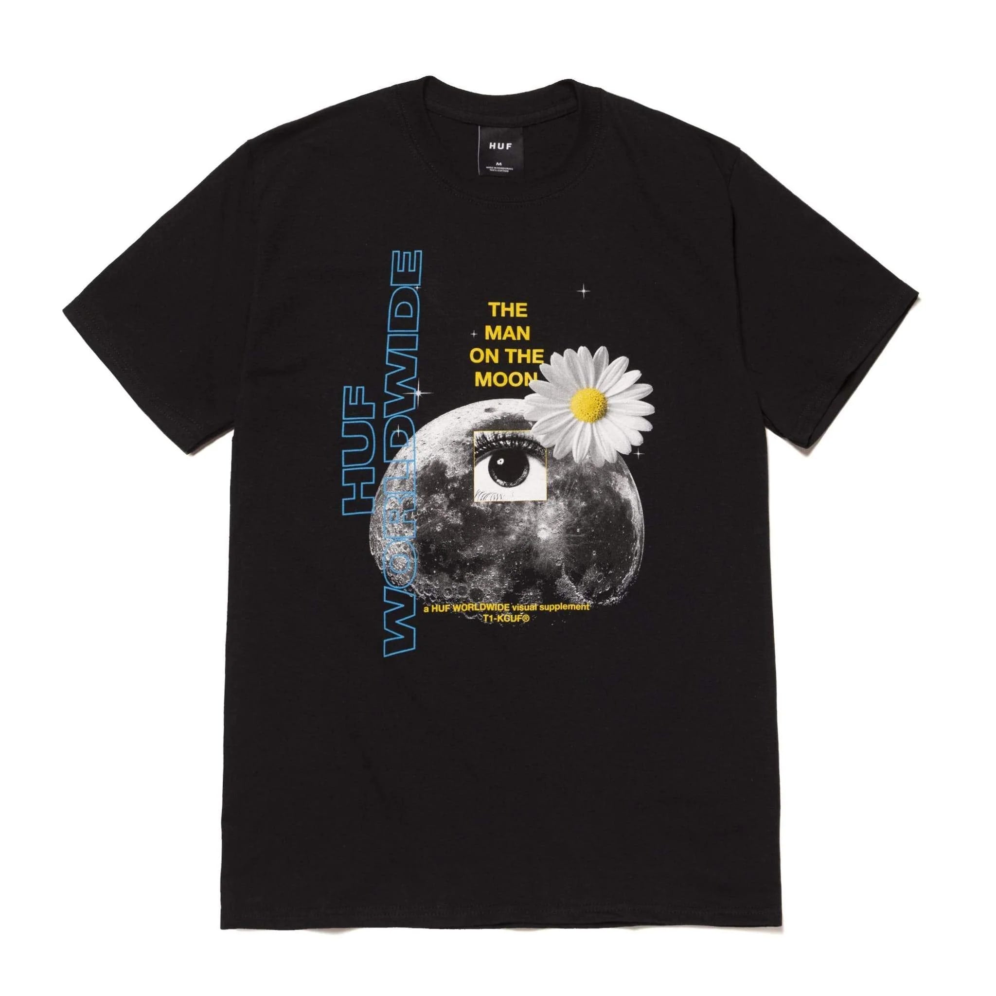 HUF The Man On The Moon Black