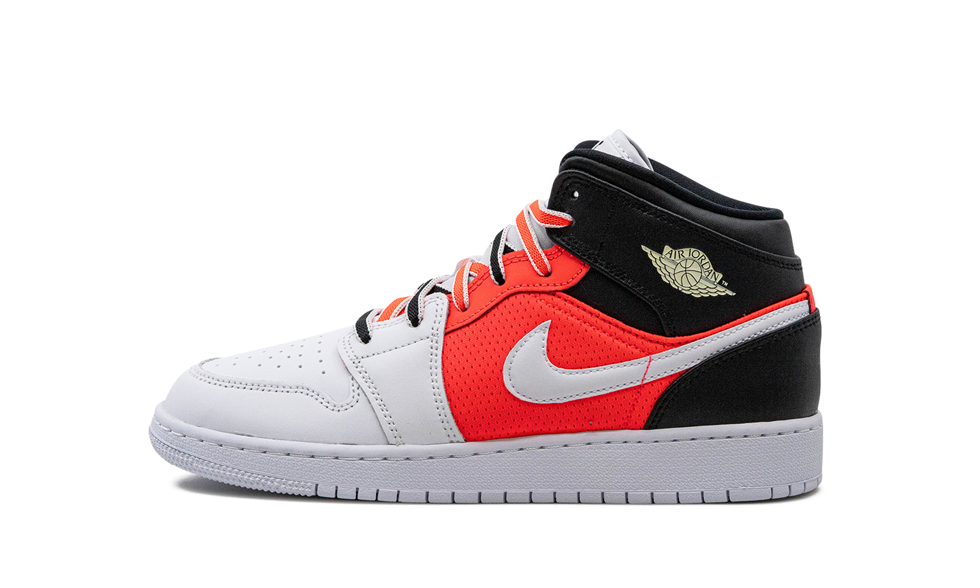 Jordan 1 Mid SE White Black Infrared (GS)