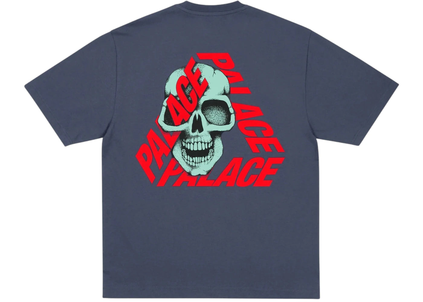 Palace P3 Skull T-shirt Navy