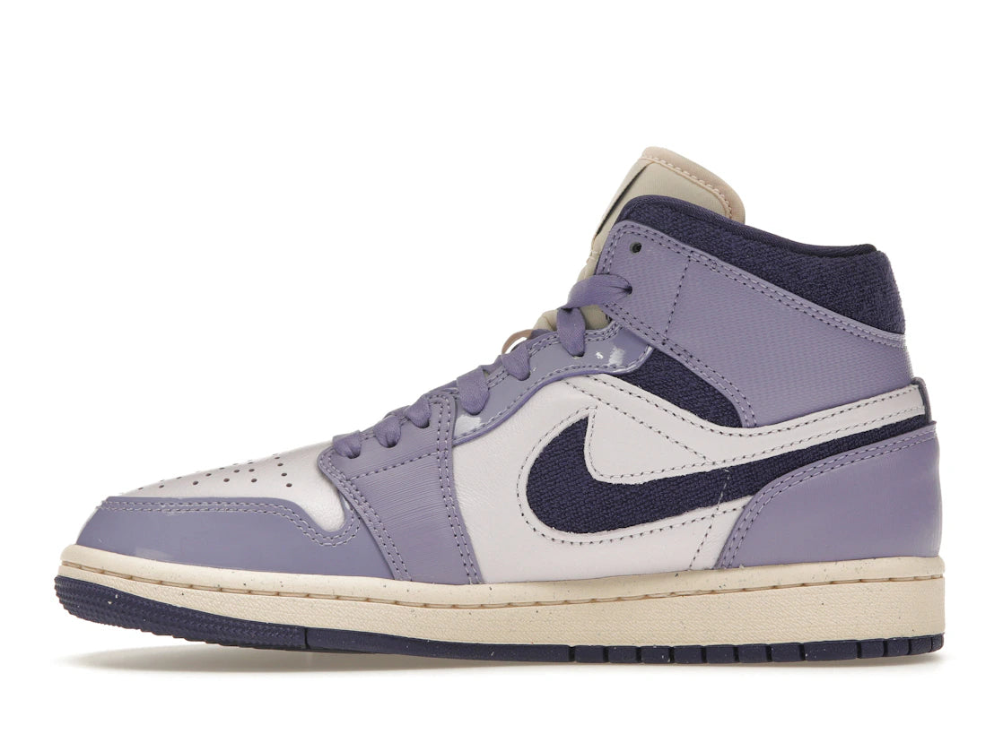 Jordan 1 Mid SE Chenille Sky J Light Purple (Women's)
