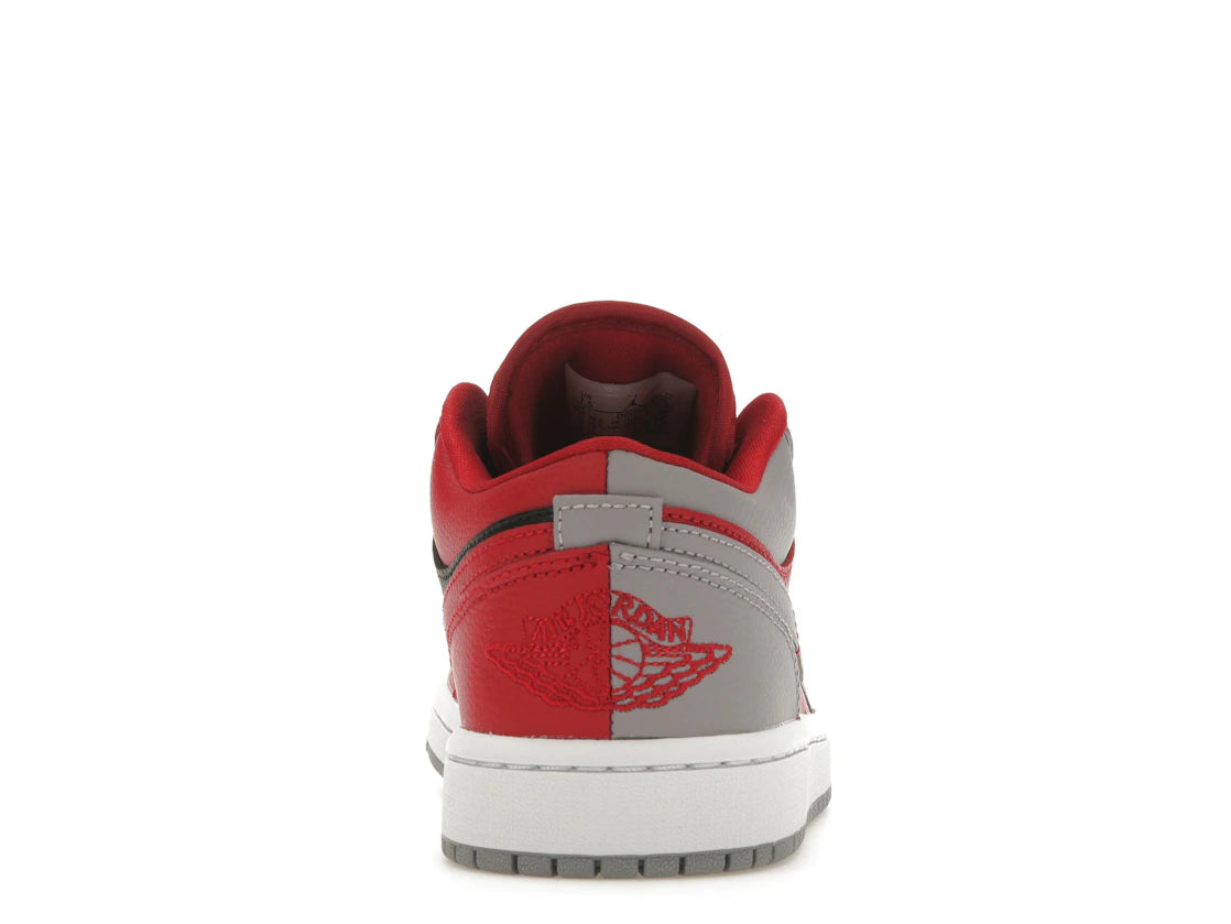 Jordan 1 Low SE Homage Split Gym Red Cement Grey (Women's)