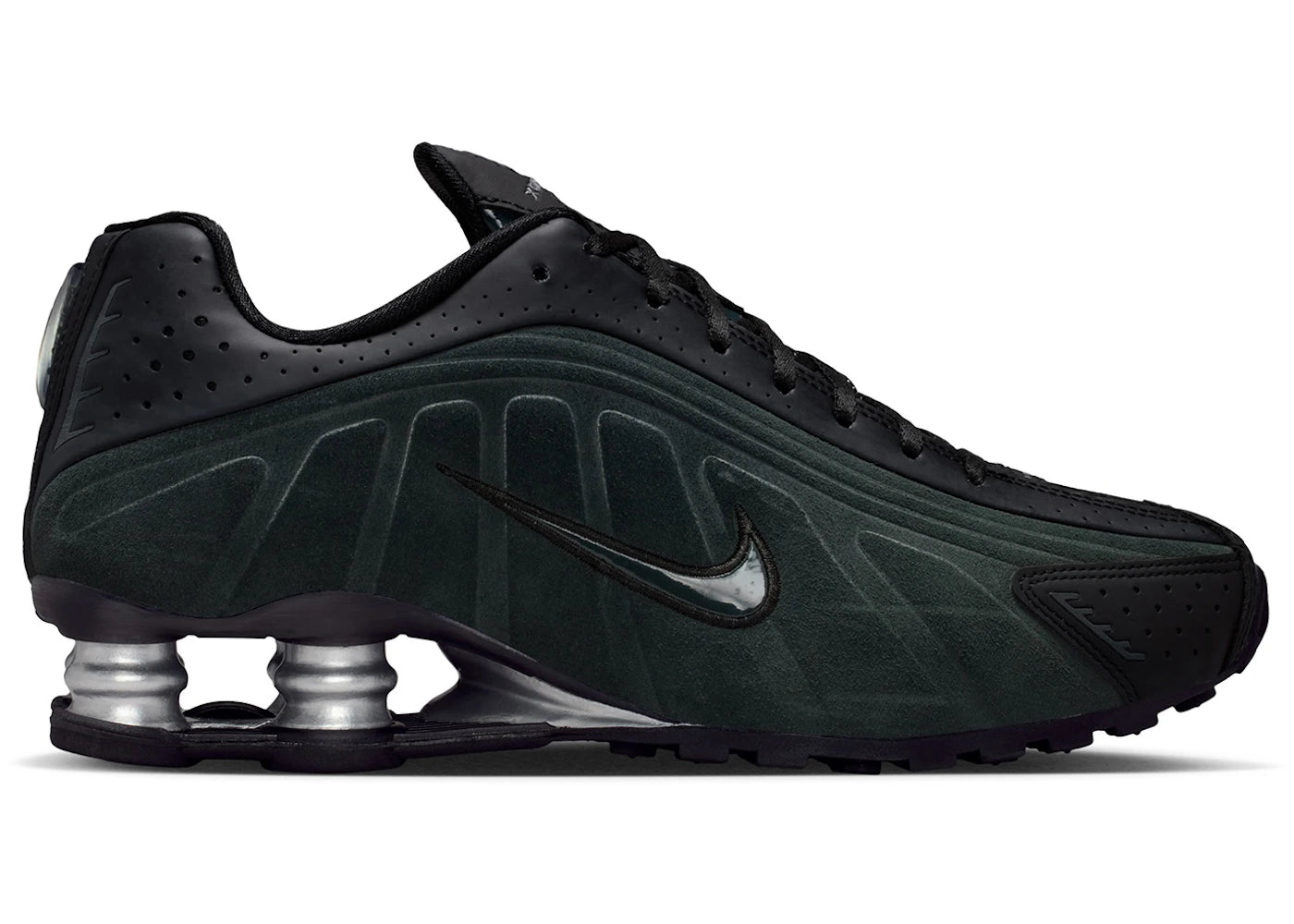 Nike Shox R4 Black Suede