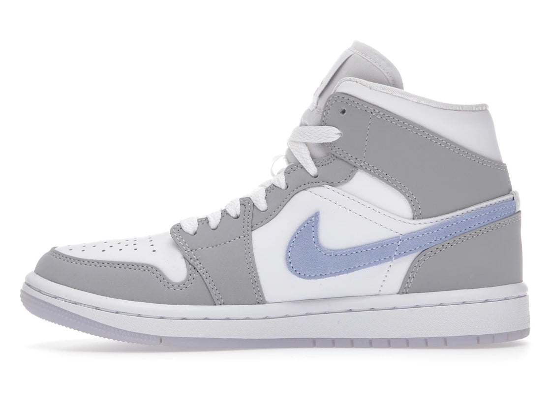 Jordan 1 Mid Wolf Grey Aluminum (Women's)