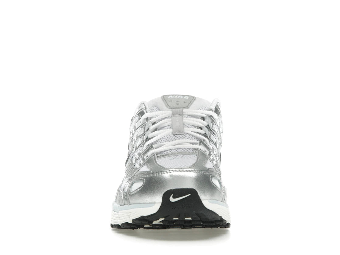 Nike P-6000 White Blue Tint Sail Metallic Silver (Women's)